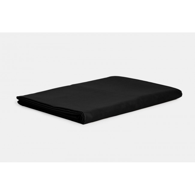 Простыня хлопок "АЛЛЮР" черный оникс 240x260, GERMAN GRASS