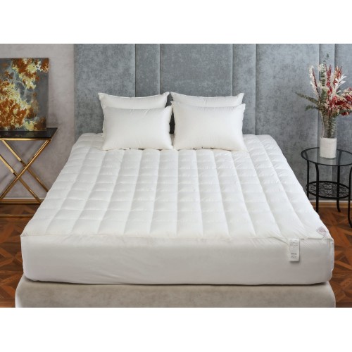 Наматрасник пуховый "ГРАНД" кассетный 140x200x40, GERMAN GRASS
