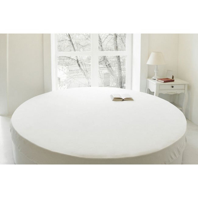 Простыня-чехол Palette Grass с юбкой круглая d-200х40