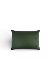 Наволочки декоративные хлопок "АЛЛЮР" хвойный зеленый 33x45 (2шт)