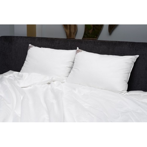 Подушка шелк "ЛЮКСЕР" средняя 50x70, GERMAN GRASS