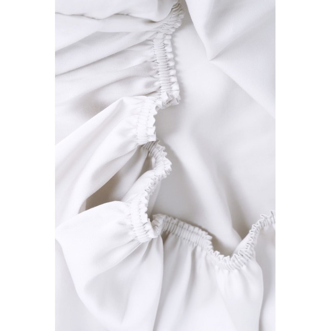 Простыня на резинке NOBLE TRADITIONS GLACE WHITE GRASS 200х200х40