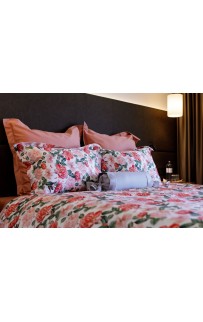 -017 Постельное белье Coral Peony Евро