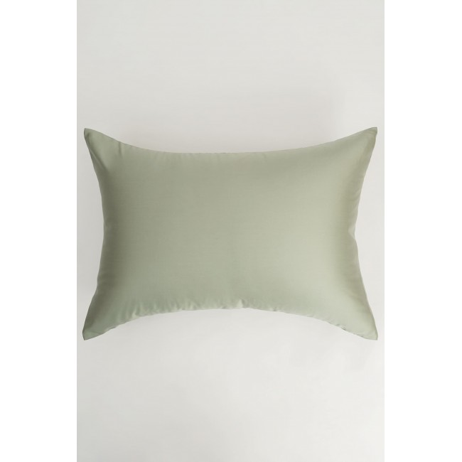 Наволочки тенсель "БРИЛЛИАНТ" оливковый 50x70 (2шт), GERMAN GRASS