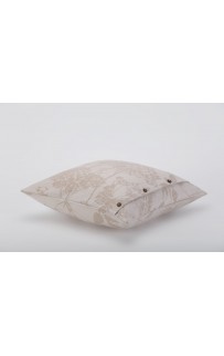 Наволочки декоративные "ПАЛЛАДА" натуральный льняной 50х50 (2шт), GERMAN GRASS