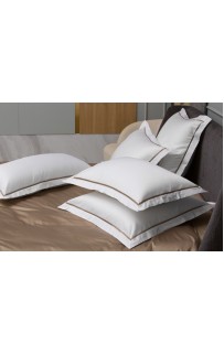 Наволочки с узкой отделкой Alpine Caramel Beige Allure Grass 50х70 (2шт)