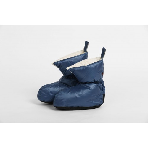 Сапожки-носочки пуховые индиго 36-39 р., GERMAN GRASS