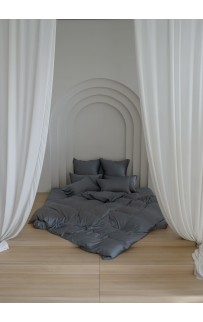 Простыня на резинке Grey Brilliant Grass 200х200х40 Простыня на резинке Grey Brilliant Grass 200х200х40