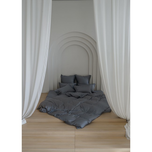 Простыня на резинке Grey Brilliant Grass 200х200х40 Простыня на резинке Grey Brilliant Grass 200х200х40