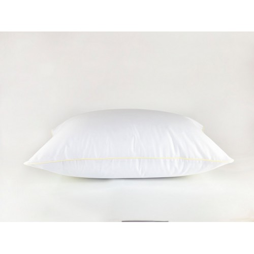 Наволочки "НОБИЛИС" белый с медовым кантом 50x70 (2шт), GERMAN GRASS