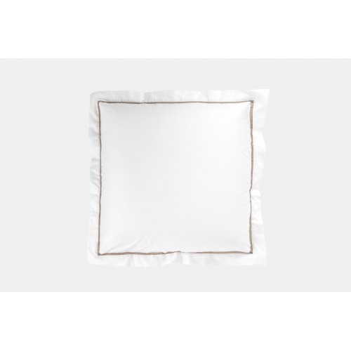 Наволочки с узкой отделкой "АЛЛЮР" альпийская карамель беж 70x70 (2шт), GERMAN GRASS