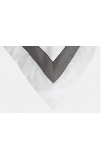 Наволочки с широкой отделкой Alpine Graphite Allure Grass 50х90 (2шт)