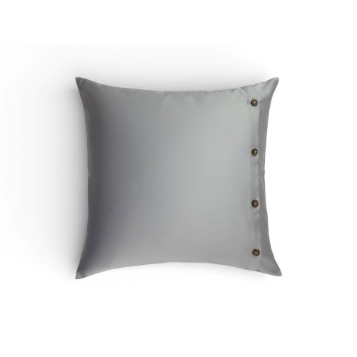 Наволочки декоративные хлопок "АЛЛЮР" пепельный серый 50x50 (2шт), GERMAN GRASS