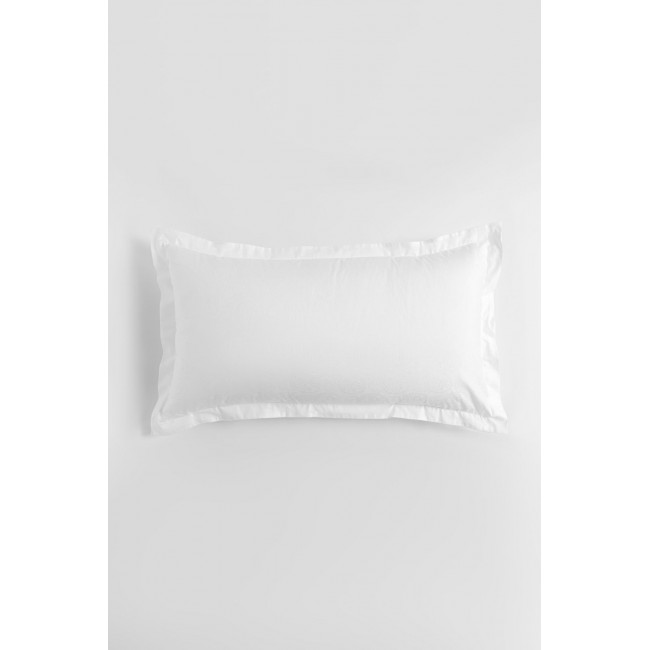 Наволочки "ПАЛЛАДА" белый жаккард. Узор «Пейсли» 50x90 (2шт), GERMAN GRASS