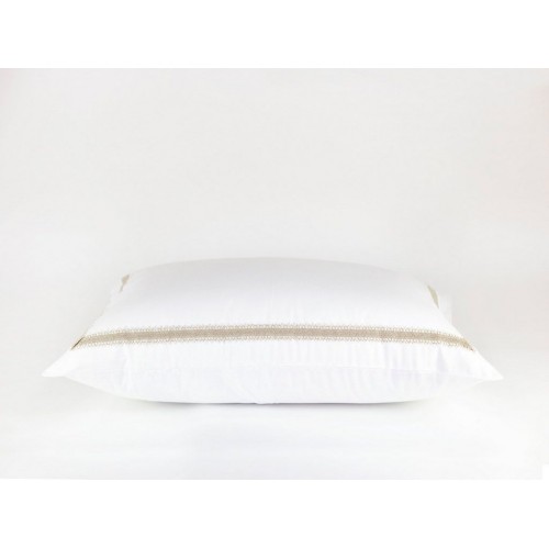 Наволочки "НОБИЛИС" белый с кружевом 70x70 (2шт), GERMAN GRASS