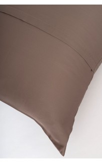 Наволочки тенсель "БРИЛЛИАНТ" коричневый 50x90 (2шт), GERMAN GRASS Наволочки тенсель "БРИЛЛИАНТ" коричневый 50x90 (2шт), GERMAN GRASS