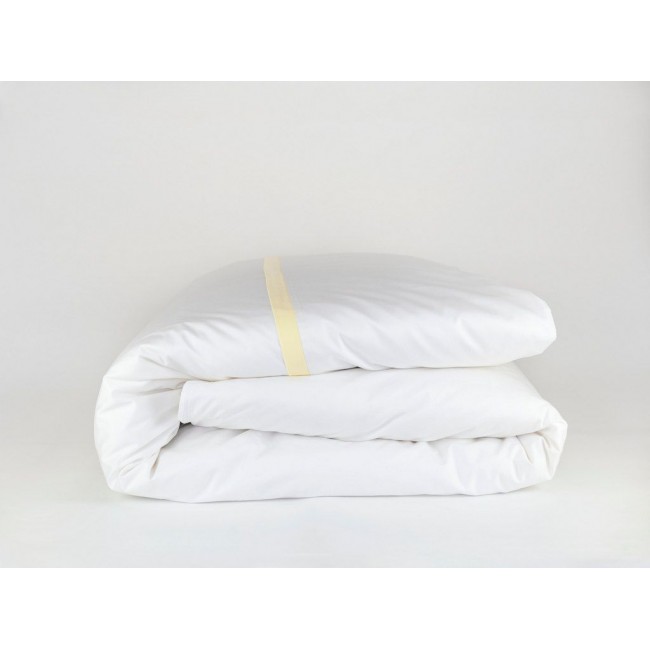 Пододеяльник "НОБИЛИС" белый с медовой отделкой 200x200, GERMAN GRASS Пододеяльник "НОБИЛИС" белый с медовой отделкой 200x200, GERMAN GRASS