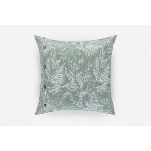 Наволочки декоративные "ПАЛЛАДА" натуральный зелёный 50x50 (2шт), GERMAN GRASS