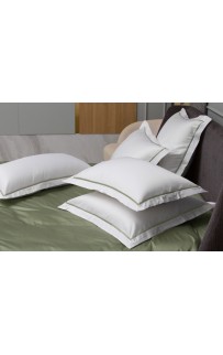 Наволочки с узкой отделкой "АЛЛЮР" альпийский хвойный зеленый 50x70 (2шт)