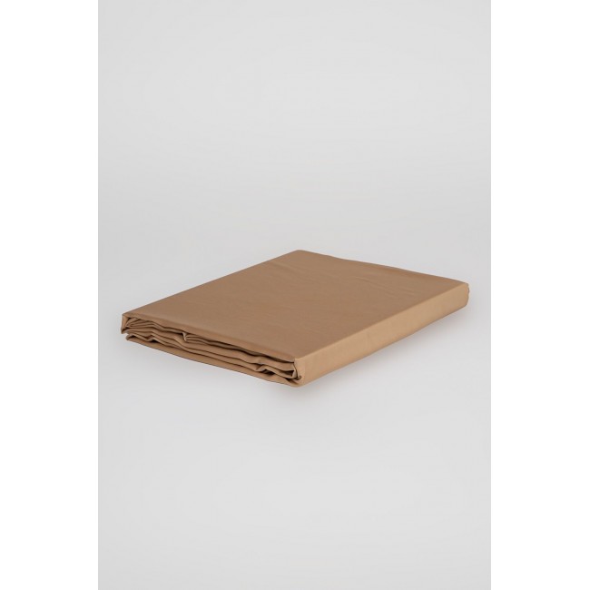 Простыня тенсель "БРИЛЛИАНТ" песочный 240x260, GERMAN GRASS