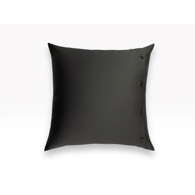 Наволочки декоративные хлопок "АЛЛЮР" графит 50x50 (2шт), GERMAN GRASS