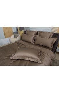Пододеяльник хлопок "АЛЛЮР" молочный шоколад 240x220, GERMAN GRASS