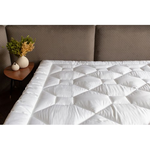 Наматрасник - топпер с овечьей шерстью "МЭРРИС" теплый 140x200, GERMAN GRASS