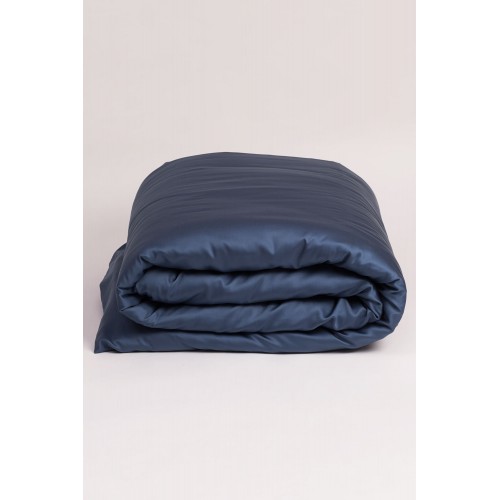 Пододеяльник тенсель "БРИЛЛИАНТ" синий 160x220, GERMAN GRASS