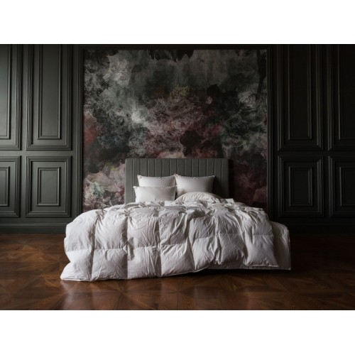 Одеяло пуховое "ГРАНД" в тонком хлопковом батисте, всесезонное 150x200, GERMAN GRASS