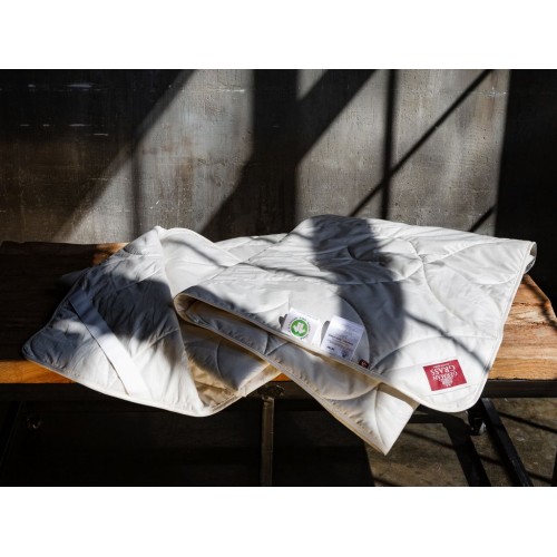 Наматрасник MATTRESS ORGANIC LINEN GRASS легкий 90x200, GERMAN GRASS