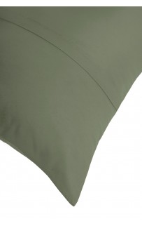 Наволочки хлопок "АЛЛЮР" хвойный зеленый классика 50x70 (2шт)