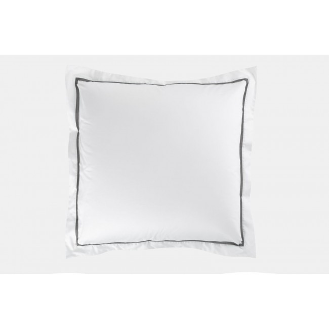 Наволочки с узкой отделкой "АЛЛЮР" альпийский графит 70х70 (2шт), GERMAN GRASS