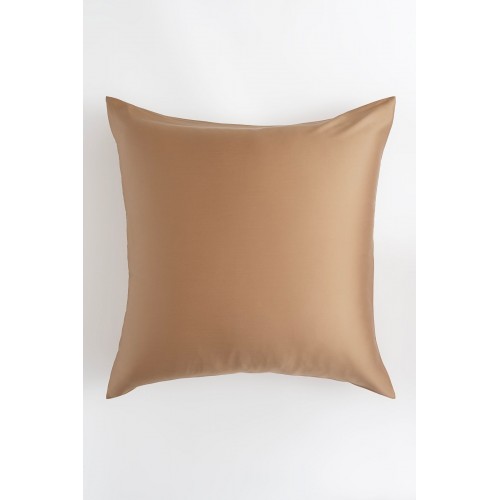 Наволочки тенсель "БРИЛЛИАНТ" песочный 70x70 (2шт), GERMAN GRASS