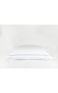 Постельное белье "НОБИЛИС" белый с жемчужной узкой отделкой Евро 200x200, GERMAN GRASS