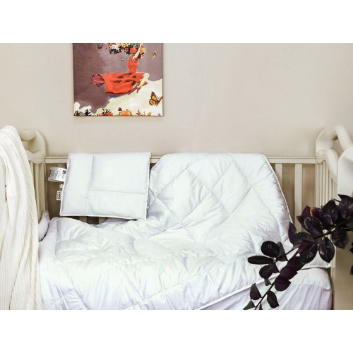 BC-113 Набор BABY COTTON GRASS всесезонное одеяло 100х135 / подушка 40х60