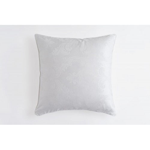 Подушка-думочка "СИЯНИЕ" белый жаккард 40x40, GERMAN GRASS