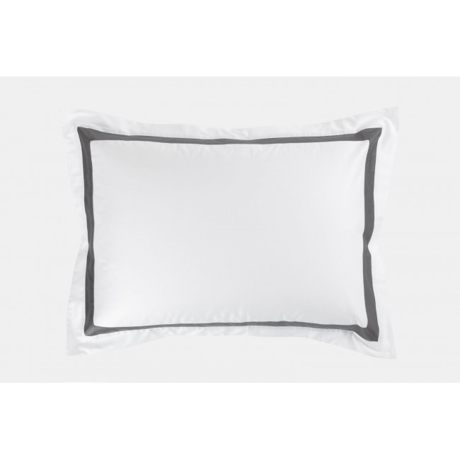 Наволочки с широкой отделкой "АЛЛЮР" альпийский графит 50х70 (2шт), GERMAN GRASS Наволочки с широкой отделкой "АЛЛЮР" альпийский графит 50х70 (2шт), GERMAN GRASS