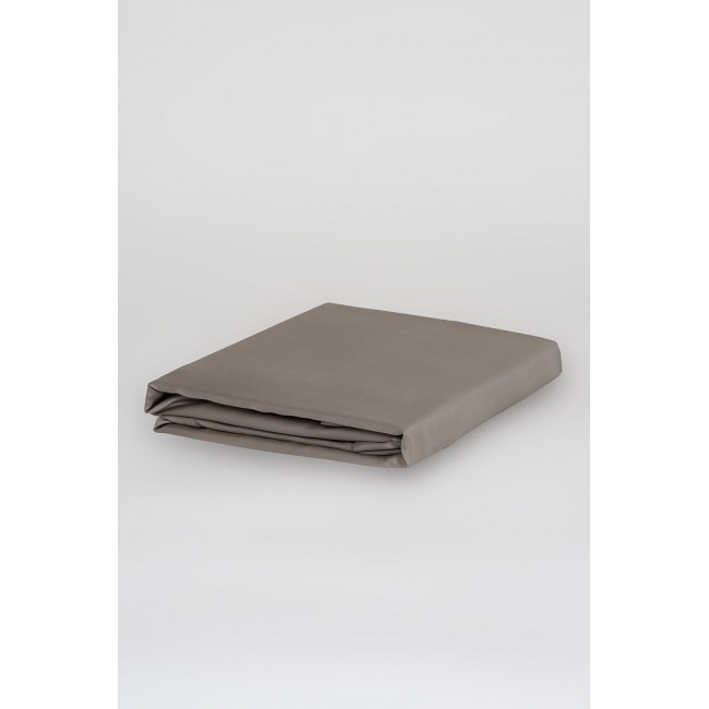 Простыня тенсель "БРИЛЛИАНТ" коричневый 180x240