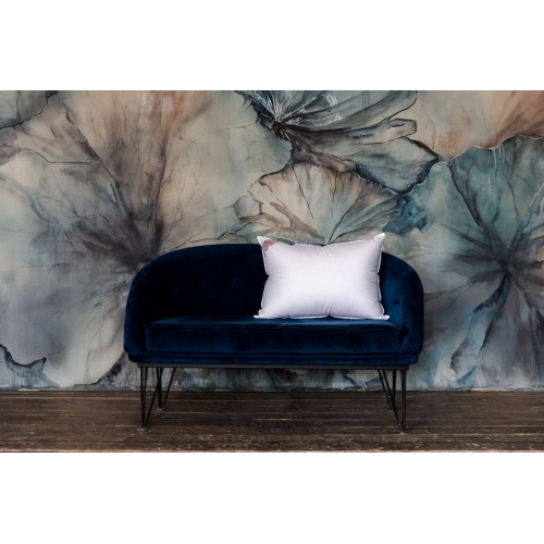 Подушка пух перо "3 ЗВЕЗДЫ" в 100% хлопке упругая 50x70, GERMAN GRASS