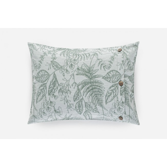 Наволочки декоративные "ПАЛЛАДА" натуральный зелёный 33x45 (2шт), GERMAN GRASS