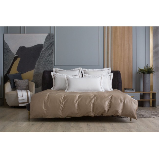 Наволочки с узкой отделкой Alpine Caramel Beige Allure Grass 70х70 (2шт)