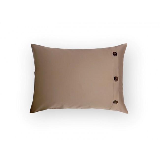 Наволочки декоративные хлопок "АЛЛЮР" карамельный бежевый 33x45 (2шт), GERMAN GRASS