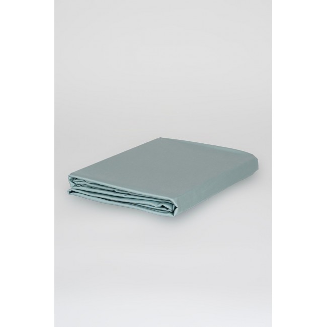 Простыня тенсель "БРИЛЛИАНТ" бирюзовый 240x260, GERMAN GRASS