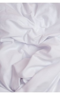 Простыня на резинке NOBLE TRADITIONS JERSEY WHITE GRASS 160х200х40