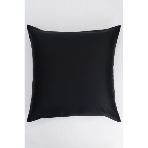 Наволочки тенсель "БРИЛЛИАНТ" черный 70x70 (2шт), GERMAN GRASS