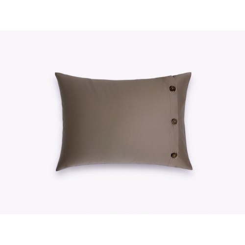 Наволочки декоративные хлопок "АЛЛЮР" молочный шоколад 33x45 (2шт), GERMAN GRASS