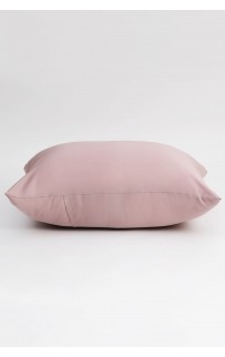 Постельное белье тенсель "БРИЛЛИАНТ" розовый Евро простыня на резинке, GERMAN GRASS