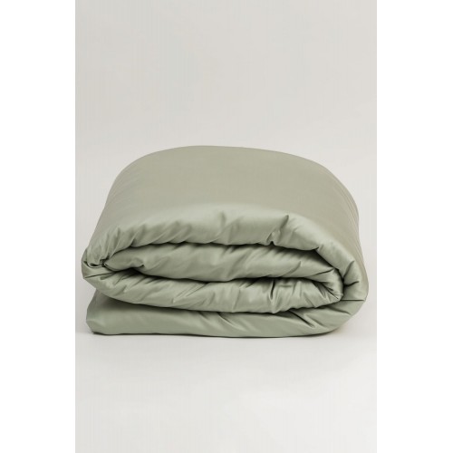 Пододеяльник тенсель "БРИЛЛИАНТ" оливковый 240x220, GERMAN GRASS