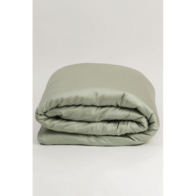 Пододеяльник тенсель "БРИЛЛИАНТ" оливковый 240x220, GERMAN GRASS