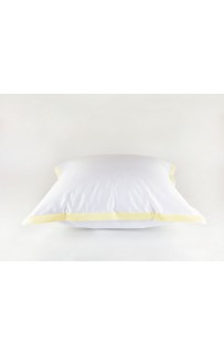 Постельное белье "НОБИЛИС" белый с медовой отделкой Евро 200x200, GERMAN GRASS